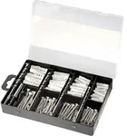 Bosch Befestigungs-Set 173-teilig, Bohrer, D&uuml;bel, Schrauben, Bits in Sortierbox -