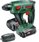 Bosch Akku-Bohrhammer Uneo Maxx, mit 2 x PBA 18V 2.5 Ah Akku - 0603952327