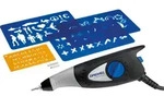 DREMEL Gravierer 290-3 Hobby (35 W) mit 3 Zubeh&ouml;re, 4 Designschablonen - F0130290JJ
