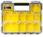STANLEY FATMAX Organizer 10 flache F&auml;cher 44,6x7,4x35,7cm herausnehmbare Boxen -