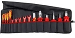 KNIPEX Werkzeug-Rolltasche 15-teilig mit isolierten Werkzeugen f&uuml;r Arbeiten an