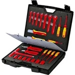 KNIPEX Standardkoffer 26-teilig mit isolierten Werkzeugen f&uuml;r Arbeiten an