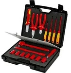 KNIPEX Kompaktkoffer 17-teilig mit isolierten Werkzeugen f&uuml;r Arbeiten an
