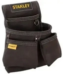 STANLEY Werkzeug- u. Nageltasche doppelt Leder - STST1-80116