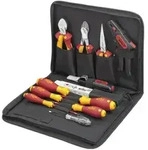 Wiha Werkzeug Set Elektriker gemischt 13-teilges Set mit Werkzeugmappe - 36389