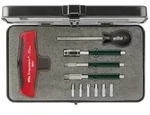 Wiha Drehmoment-Schraubendreher mit Quergriff Set TorqueVario -S 5-14 Nm gemischt