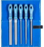 PFERD TOOLS Werkstattfeilen-Set WR 5-tlg. in Rolltasche Hieb 2 universell zum