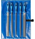 PFERD TOOLS Werkstattfeilen-Set 5-tlg. in Rolltasche 300mm Hieb 2 universell zum