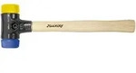 Wiha Schonhammer Safety weich/mittelhart mit Hickory-Holzstiel, Rund-Schlagkopf -