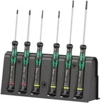 Wera 2035/6 A Elektronik-Schraubendrehersatz + Rack, 6-teilig - 05118150001