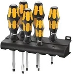 Wera 932/918/6 Schraubendrehersatz Kraftform Wera: Der Schraubmei&szlig;el + Rack,