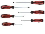 KS Tools ERGOTORQUEmax Schlagkappen-Schraubendreher-Satz, 6-tlg Schlitz, PH -