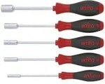 Wiha Schraubendreher Set SoftFinish Sechskant-Steckschl&uuml;ssel 5-teilges Set - 01034