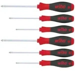 Wiha Schraubendreher Set SoftFinish Phillips, Pozidriv 6-teilges Set - 26146