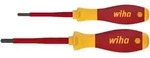 Wiha Schraubendreher Set SoftFinish electric PlusMinus/Pozidriv 2-teilges Set auf