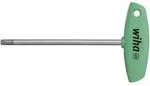 Wiha Stiftschl&uuml;ssel mit Quergriff TORX PLUS mattverchromt - 10 St&uuml;ck - 26957