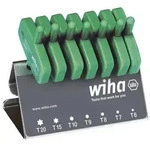 Wiha Stiftschl&uuml;ssel mit Schl&uuml;sselgriff Set TORX 7-teilges Set schwarzoxidiert im
