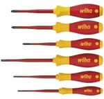 Wiha Schraubendreher Set SoftFinish electric slimFix Schlitz, Phillips,