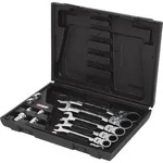 KS Tools GEARplus Gelenk-Ratschenringmaulschl&uuml;ssel-Satz, 12-tlgfeststellbar mit