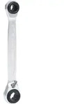 KS Tools 4 in 1 GEARplus umschaltbar Doppel-Ratschenringschl&uuml;ssel - 503.4565