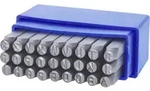 KS Tools Buchstaben-Pr&auml;gestempel-Satz, 27-tlg - 156.0468