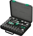 Wera 8100 SC 2 Zyklop Speed-Knarrensatz, 1/2"-Antrieb, metrisch, 37-teilig -