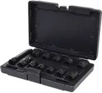 KS Tools 1/2" Sechskant-Kraft-Stecknuss-Satz, kurz, 12-tlg - 515.0112