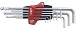 Wiha Stiftschl&uuml;ssel Set im ProStar Halter Sechskant-Kugelkopf 9-teilges Set