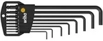 Wiha Stiftschl&uuml;ssel Set im Classic Halter Sechskant-Kugelkopf 8-teilges Set