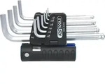 KS Tools 3 in 1 Innen6kant-Winkelstiftschl&uuml;ssel-Satz,10-tlg lang, Kugelkopf,...