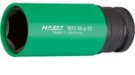 HAZET Kraft Steckschl&uuml;ssel-Einsatz, Sechskant (1/2 Zoll) - 903SLG-22