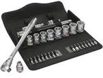 Wera 8100 SB 8 Zyklop Metal-Knarrensatz, Umschalthebel, 3/8"-Antrieb, metrisch,