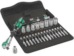 Wera 8100 SA 6 Zyklop Speed-Knarrensatz, 1/4"-Antrieb, metrisch, 28-teilig -