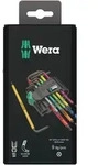 Wera 967/9 TX BO Multicolour 1 SB Winkelschl&uuml;sselsatz, BlackLaser, 9-teilig -