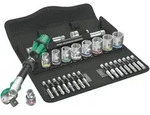 Wera 8100 SB 6 Zyklop Speed-Knarrensatz, 3/8"-Antrieb, metrisch, 29-teilig -