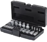 KS Tools 1/4"+1/2" Torx-Steckschl&uuml;ssel-Satz, 21-tlg - 911.4307