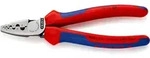 KNIPEX Crimpzange f&uuml;r Aderendh&uuml;lsen 180 mm mit Mehrkomponenten-H&uuml;llen poliert -
