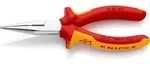 KNIPEX Flachrundzange mit Schneide (Radiozange) - 2506160