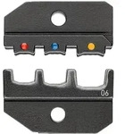 KNIPEX Crimpeinsatz f&uuml;r isolierte Kabelschuhe + Steckverbinder 80 mm - 974906