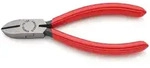 KNIPEX Seitenschneider mit Kunststoff &uuml;berzogen schwarz atramentiert 125 mm -