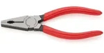 KNIPEX Kombizange mit Kunststoff &uuml;berzogen schwarz atramentiert 140 mm -...