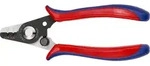 KNIPEX Abisolierzange f&uuml;r Glasfaserkabel 130 mm br&uuml;niert mit