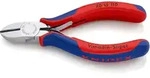 KNIPEX Seitenschneider mit Mehrkomponenten-Griff und &Ouml;ffnungsfeder - 7015110