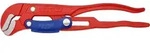 KNIPEX Rohrzange S-Maul mit Schnelleinstellung 330 mm rot pulverbeschichtet - 8360010