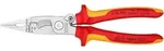 KNIPEX Elektro-Installationszange 200 mm verchromt isoliert mit