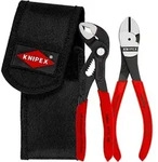 KNIPEX Mini-Zangenset in Werkzeugg&uuml;rteltasche 2-teilig 173 mm - 002072V02