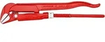 KNIPEX Rohrzange 45&deg; 320 mm rot pulverbeschichtet - 8320010