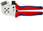 KNIPEX Vierdornpresszange f&uuml;r gedrehte Kontakte 250 mm verchromt mit