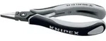 KNIPEX Pr&auml;zisions-Elektronikzange ESD, flach - 3412130ESD