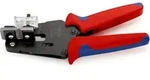 KNIPEX Pr&auml;zisions-Abisolierzange mit Formmessern 195 mm br&uuml;niert mit